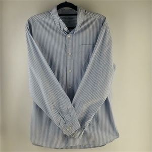 Eddie Bauer Legend Wash Blue/White Stripe Large